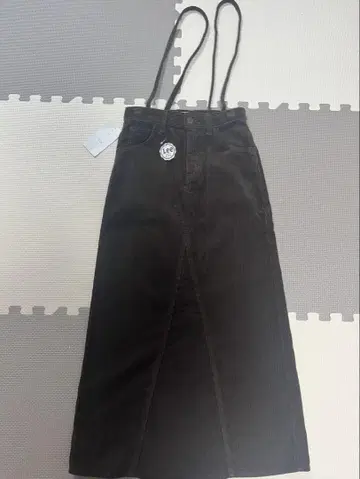 Lee x ViS 서스펜더 코듀로이 스커트 새상품