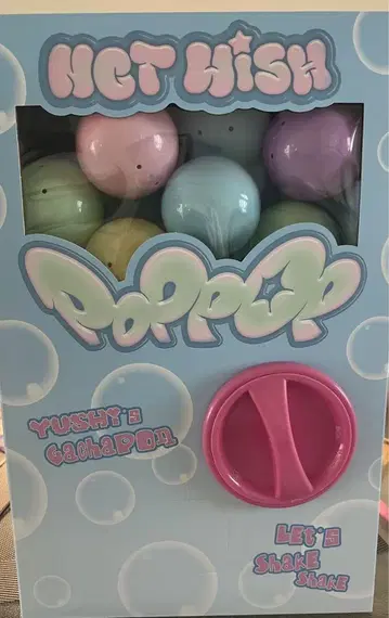 Nctwish poppop 중국 한정판 GACHAPON 미사용
