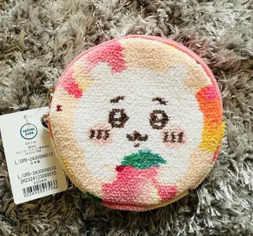 페일러 치이카와(먼작귀) 콜라보 피치 도트 서클 파우치