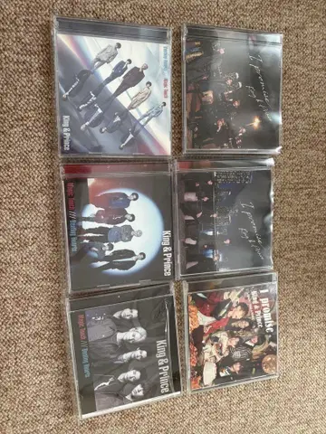 King & Prince CD 세트 혜택 포함