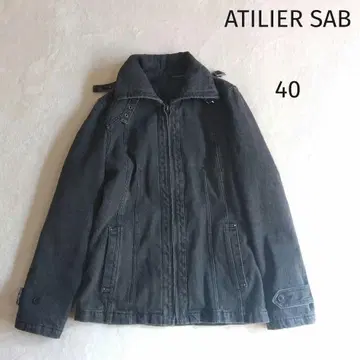 c531 아틀리에 [ 40 ] 데님 점퍼 자켓 이너 포함 방한