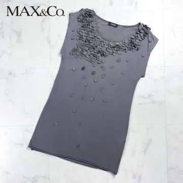 MAX&Co. 디자인 컷 원피스 카키 사이즈 S*CD1136