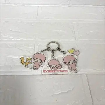 산리오 피아노쨩 키링