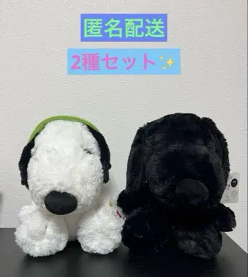 스누피 PEANUTS 봉제 인형 세트 플라잉 에이스