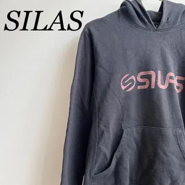 SILAS 사이러스 후드티 로고 프린트 네이비 네이비