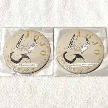 조니 75mm 홀로그램 캔뱃지 2개 죠죠 월드 Ver.Sktch