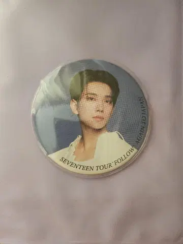 SEVENTEEN 조슈아 follow again 캔뱃지