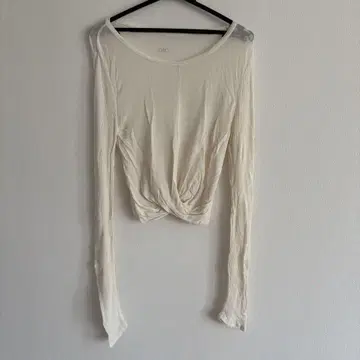alo yoga M 화이트 크롭 티셔츠 애로우 요가 의류 상의