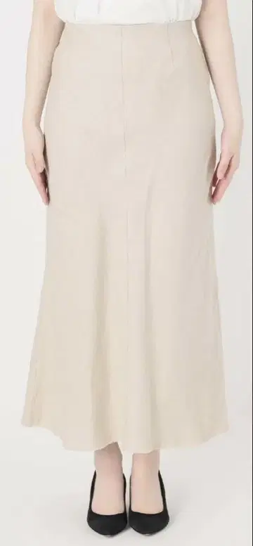 Spick & Span 택 포함 새상품 린넨 플레어 스커트