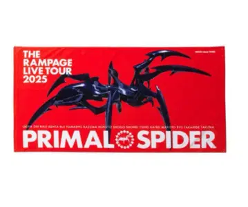 THE RAMPAGE PRIMALSPIDER 비치 타월