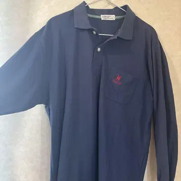 ROYAL POLO 네이비 피케 셔츠 LL