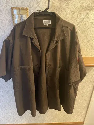 CAVEMPT SOFT CW SHORT SLEEVE OPEN SHIRT