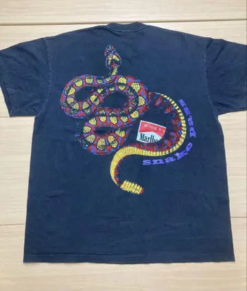 말보로 XL 뱀 패턴 티셔츠