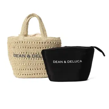 DEAN & DELUCA 바스켓백 파우치 포함