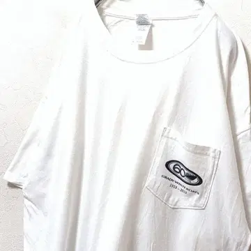 길단 그레이디 화이트 보트 로고 티셔츠 화이트 화이트 XL 구제 의류
