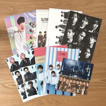 SnowMan SixTONES 나니와단시 클리어 파일 티켓 홀더
