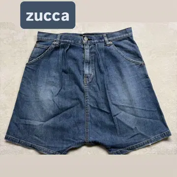 zucca (주카) 데님 숏팬츠 턱