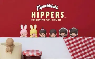 HIPPERS Monchhichi 히퍼스 몬치치 4개 세트