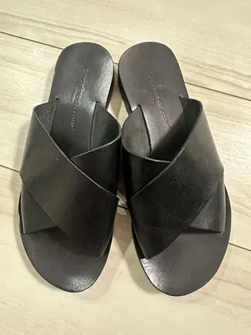 [새상품급] 라르티지아노 가죽 샌들 37cm