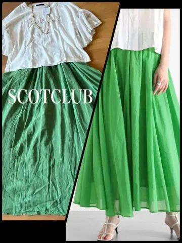 예쁜 실루엣, 시원함! SCOTCLUB 플레어 스커트 15000