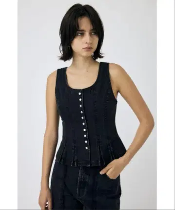 MOUSSY BUTTON UP DENIM 상의