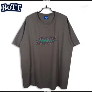 BOTT SPACE LOGO 티셔츠 BROWN XL