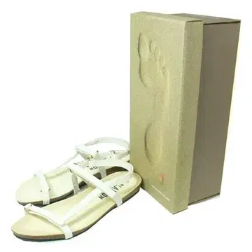 PLAKTON 플락톤 샌들 23.5m EU37 SL/WHT