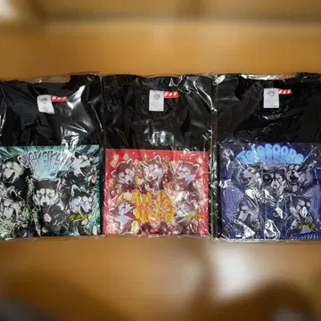 MAN WIHT A MISSION 셔츠 3매 세트