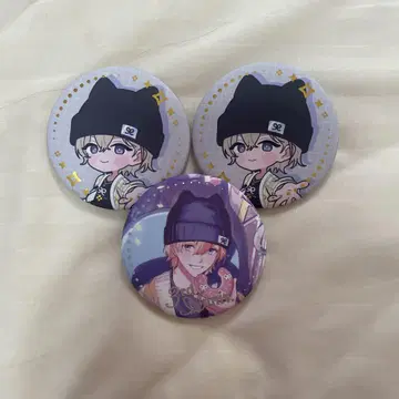 카자카즈토 3rd Anniversary 캔뱃지 3개 세트