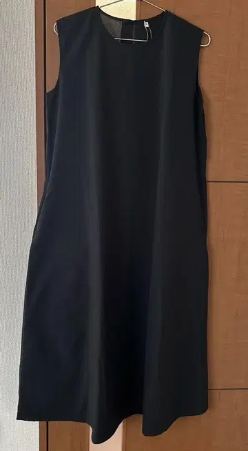 바람이 잘 통하는 스트레치 축구 슬리브리스 원피스 XL 블랙 무인양품
