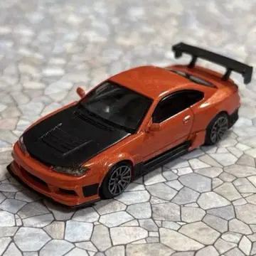미니 GT 닛산 실비아 S15 D-MAX 오렌지