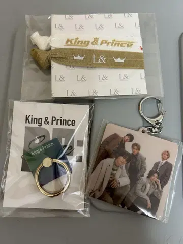 King & Prince 키링, 스마트폰 링, 리본