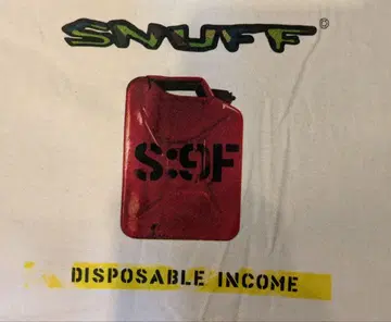 SNUFF JAPAN TOUR VINTAGE 스너프 T셔츠 사이즈 L