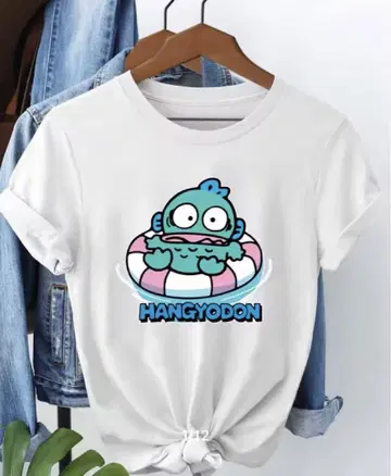 산리오 한교동 T셔츠 size 3XL 화이트 미사용