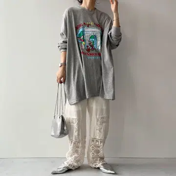 wee9s 빈티지 레이스 팬츠 아이보리 사이즈 2