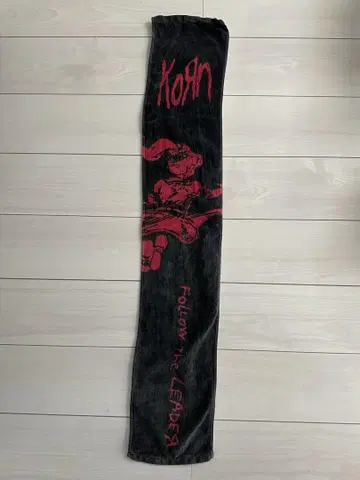 콘 Korn 밴드 타월 공식 굿즈