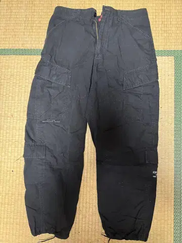 아비렉스 카고 팬츠 블랙 XL