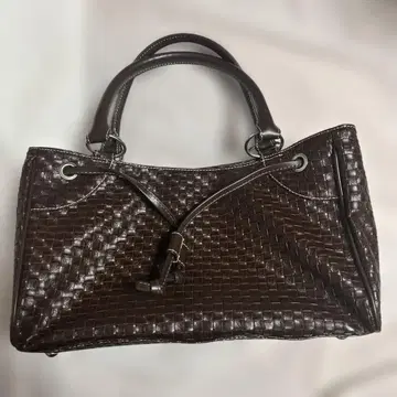 까스텔바작 핸드백 메쉬 초코색 미사용