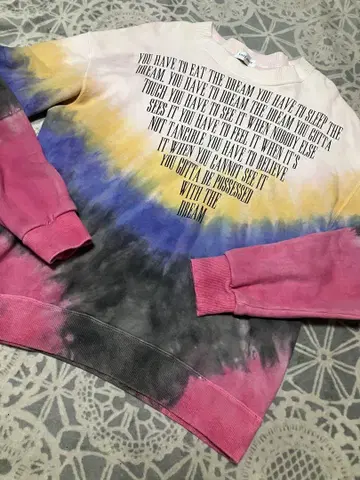 LAST NEST DREAM TIE-DYE SWEAT 트레이닝복 M