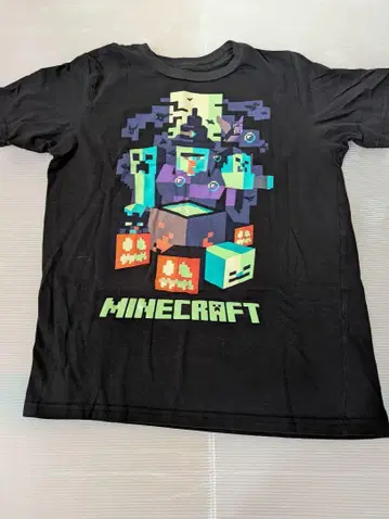 Minecraft 마인크래프트 마이쿠라 티셔츠 유스 사이즈 YL