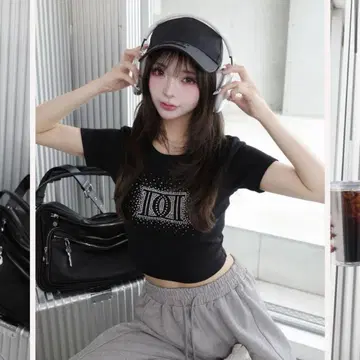 당일 발송 다리치 Darich 샤이니 DD 로고 컴팩트 티셔츠