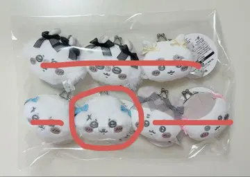 치이카와 (먼작귀) 미니 가마구치 리본 랏코