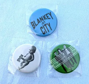 BLANKEY JET CITY 캔뱃지 3개 세트
