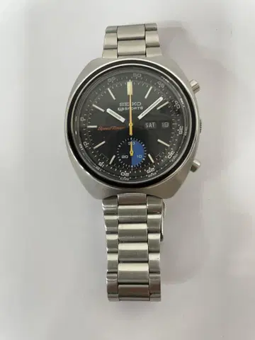 SEIKO 5 스포츠 스피드 타이머 오토매틱 손목시계, 구동 확인 완료