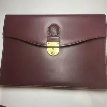Louis Quatorze 가죽 클러치백
