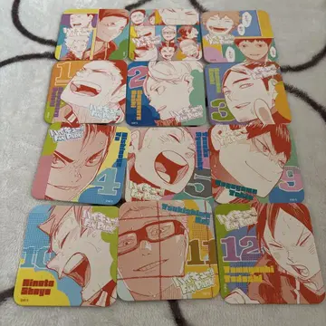 하이큐 팬 파크 아트 코스터 카게야마, 쓰키시마, 히나타