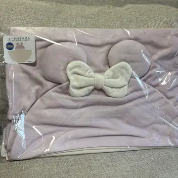 미니풍 후드 타월