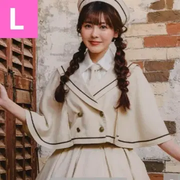 마린 아카데미아 시마미 쿠라로리쿠루미 케이프 베이지 L 사이즈