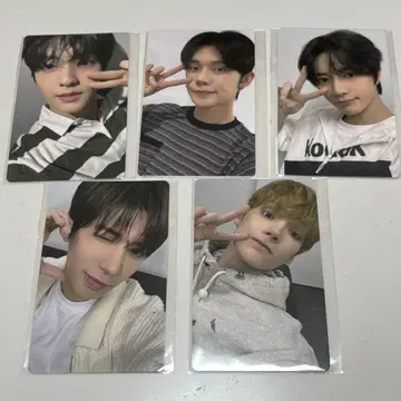 TXT weverse 럭키드로우 혜택 트레이딩 카드 세트