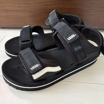 새상품급 VANS 블랙 샌들 스트랩